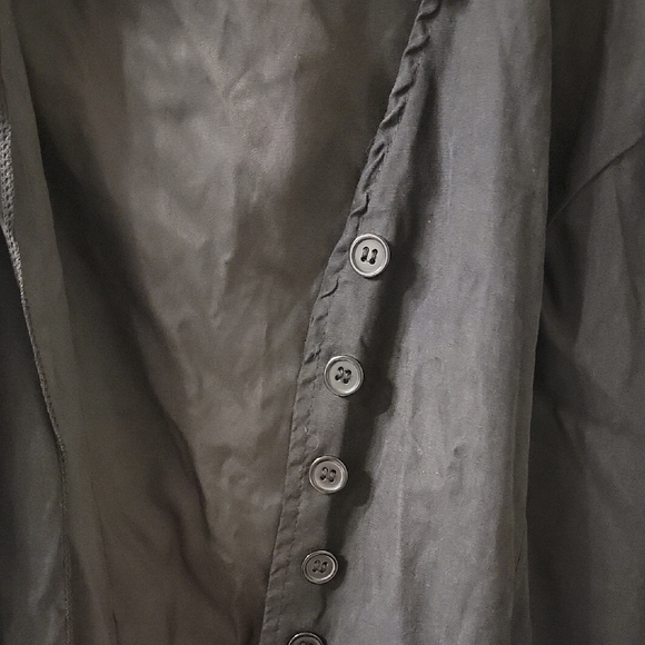 Gothic Hooded Black Halloween Cape - Picture 5 of 5